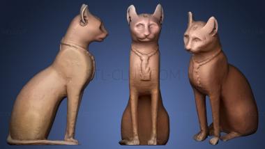3D мадэль Прямой кот (STL)